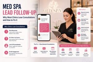 Med Spa Lead Follow-Up: Why Most Clinics Lose Consultations and How to Fix It
